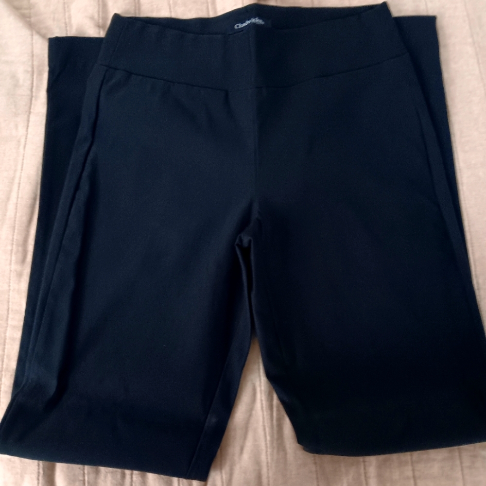 Straight leg Black dress pants